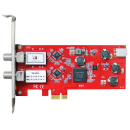DVB-S2/-S Doppel-Tuner, PCIe Satelliten-TV-Karte (LP), TBS-6902