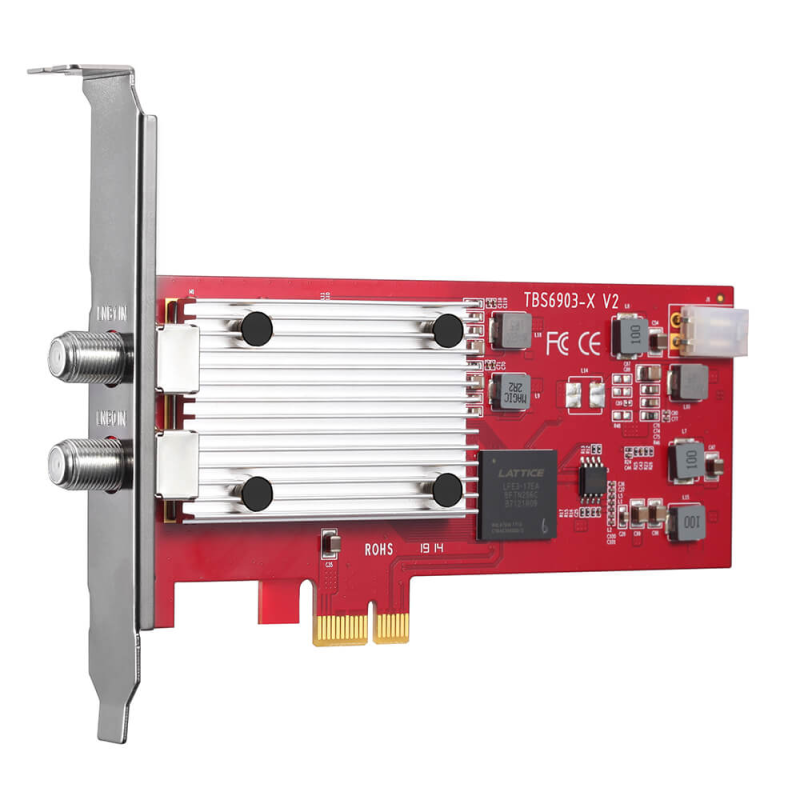 DVB-S2X/-S2/-S Doppel-Tuner, Profi PCIe...