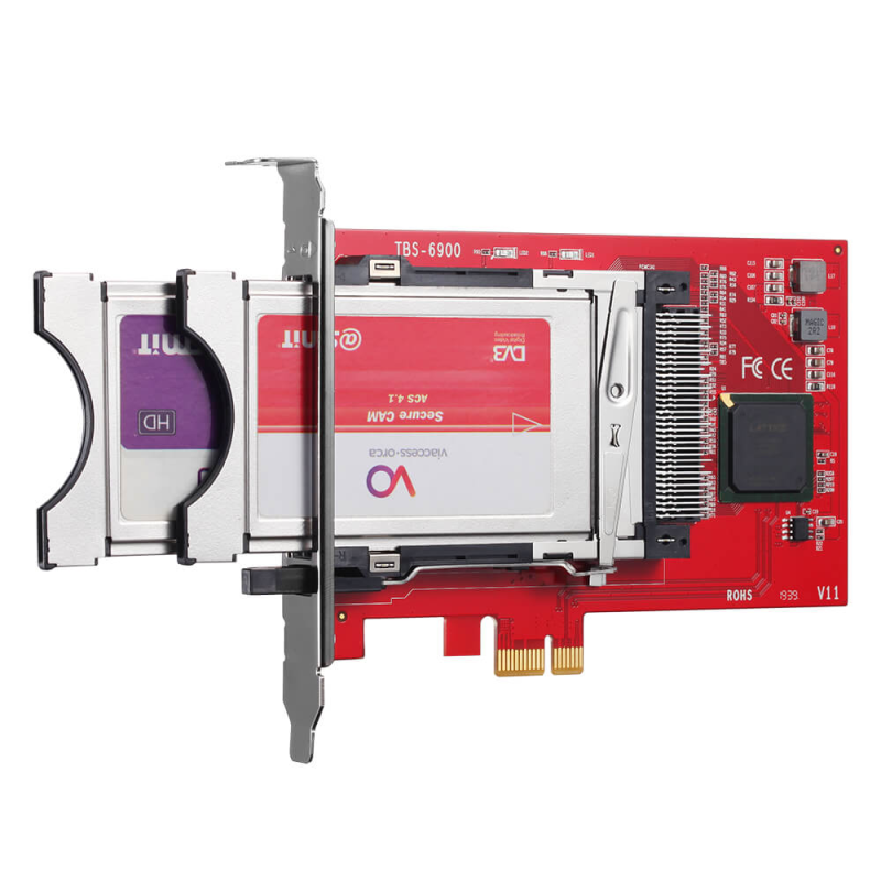 DVB Dual CI PCIe Card, TBS-6900