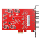 DVB-S2X/-S Quad-Tuner, PCIe Satellite-TV-Card, TBS-6904 SE