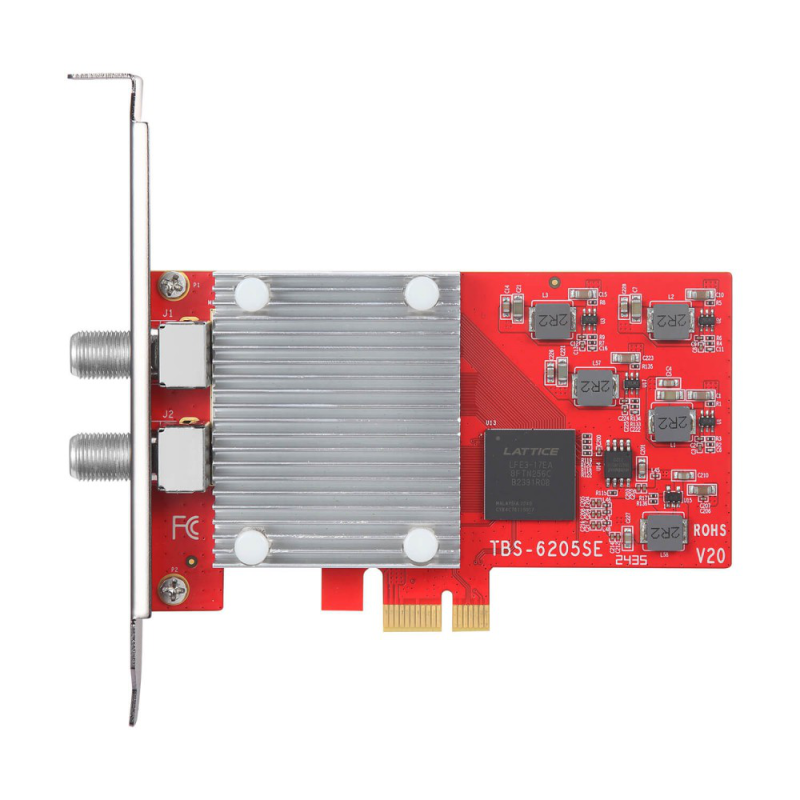 DVB-T/T2/C/ISDB-T/ ATSC Quad-Tuner, PCIe Terrestrische-...