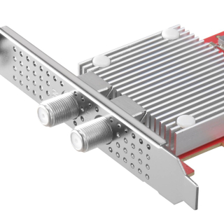 DVB-T/T2/C Quad-Tune PCIe Terrestrische- oder Kabel-TV-Karte