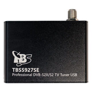 Professional DVB-S2X/S2/S USB Satellite Receiver for Advanced Satellite Data Reception, TBS-5927 SE